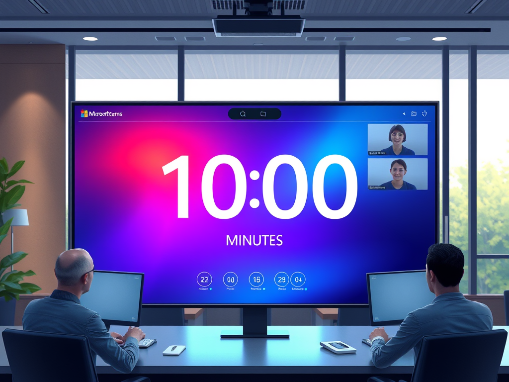 Microsoft Teams: Countdown Timer for Microsoft Teams&nbsp;Meetings